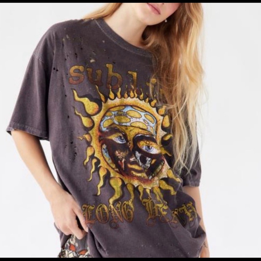 UO Sublime Distressed Shirt
